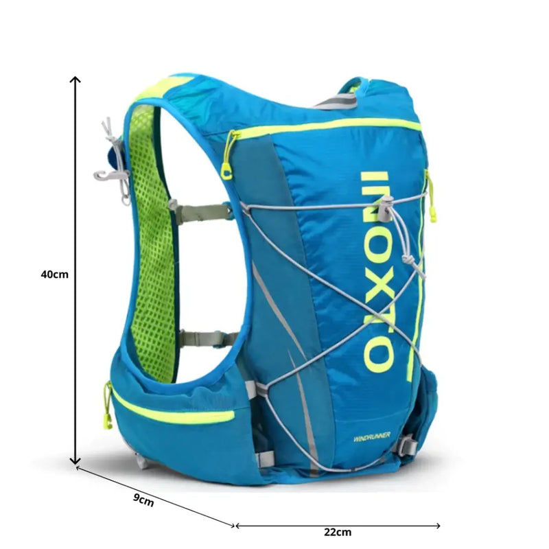 Mochila Colete de Hidratação Ultraleve para Corrida 8L, Ciclismo e TrailRunning