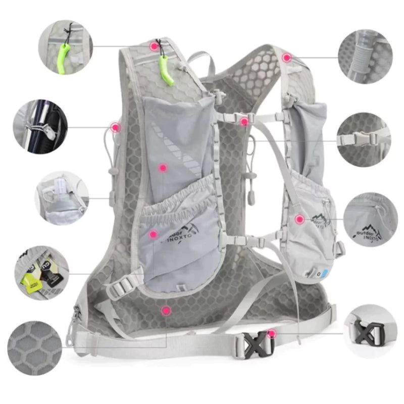 Mochila Colete de Hidratação Impermeável 10L