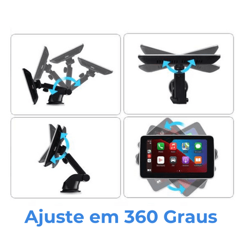 MULTIMÍDIA COM CARPLAY E ANDROID AUTO- One Blaz