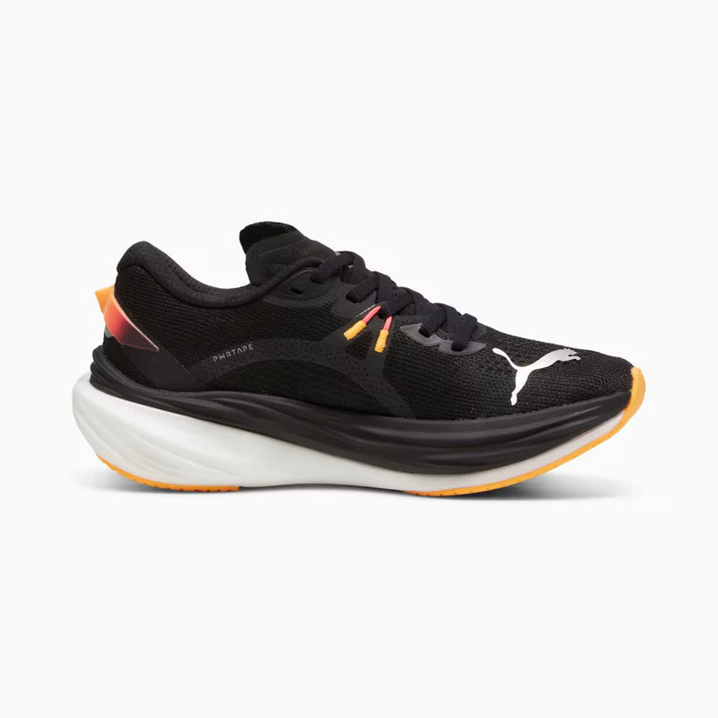 Tênis Puma Nitro Pro - Unissex - Preto e Laranja